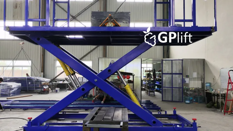 3.5 Ton Double Deck Car Lift for Vietnam Friend