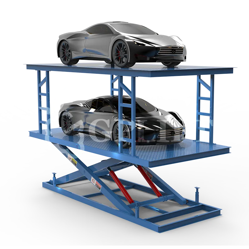 Double Deck Space Saving Car Lift
