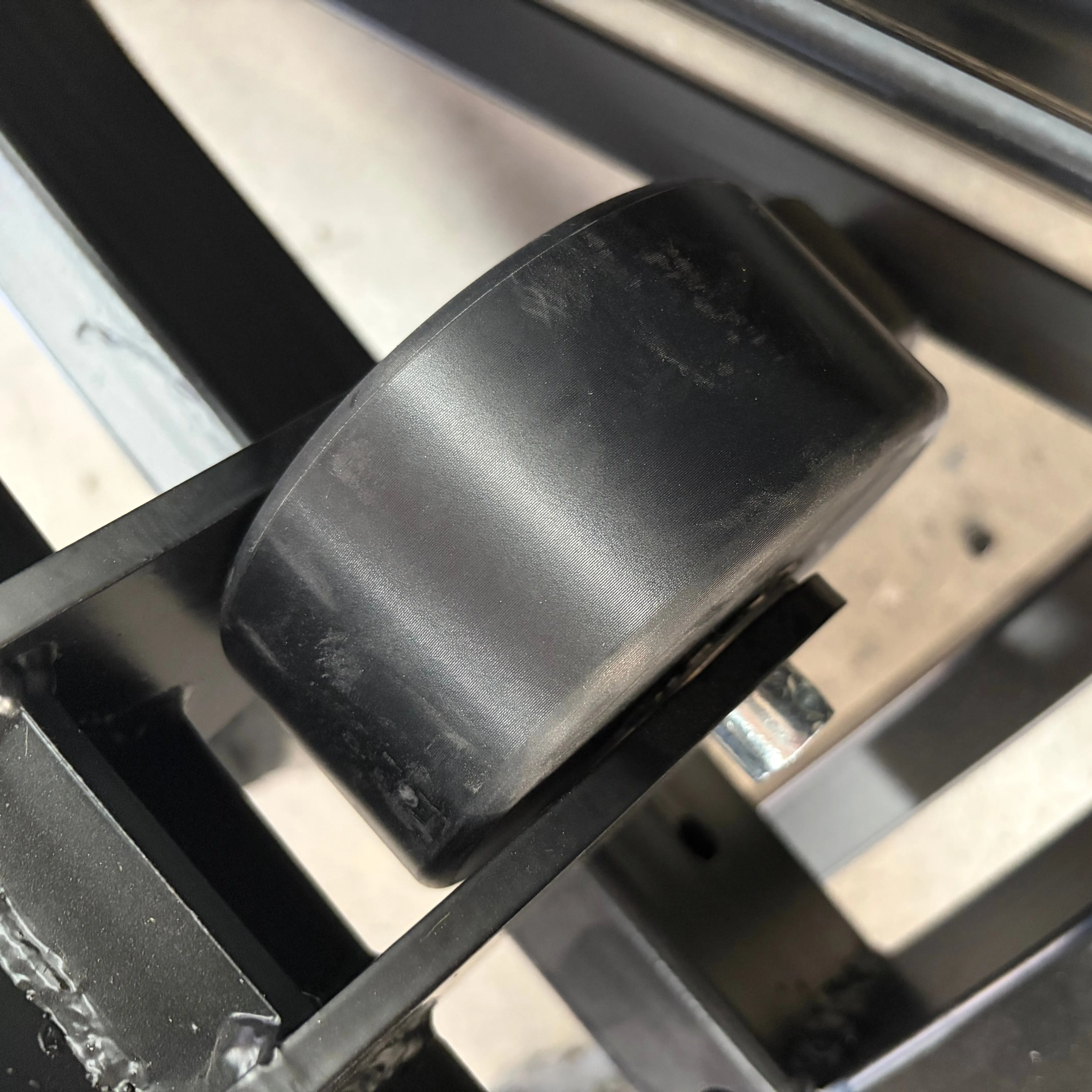 Turntable heavy-duty UHMWPE wheels