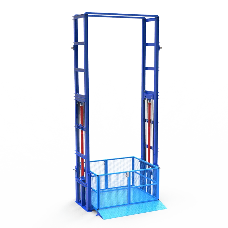 Four Post Hydraulic Cargo Lift