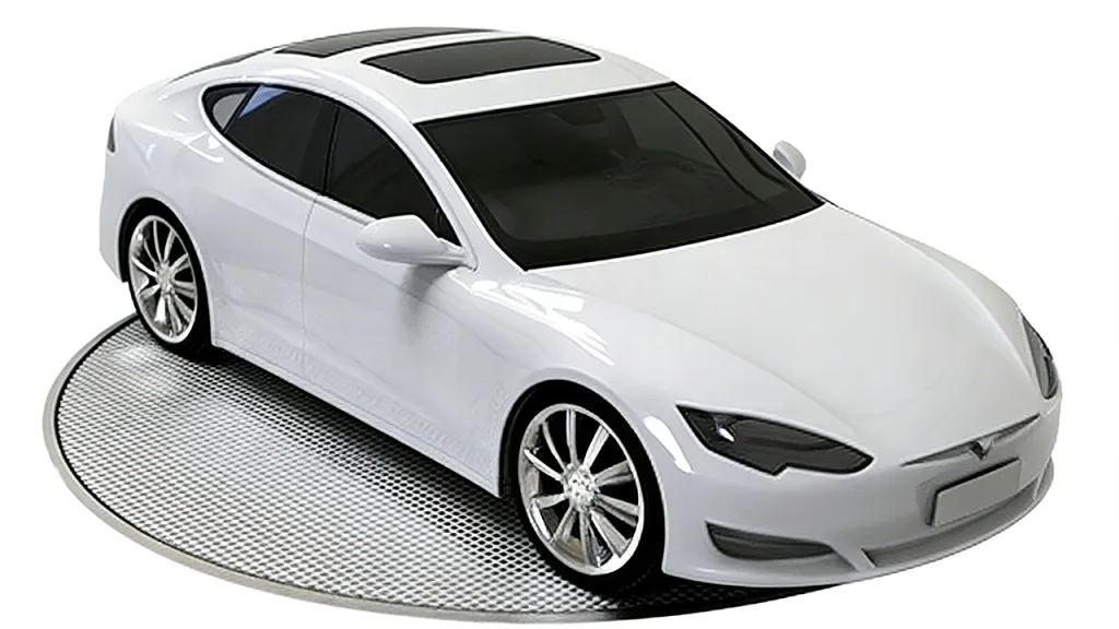 Recessed Underground Car Turntable