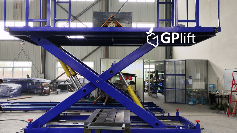 3.5 Ton Double Deck Car Lift for Vietnam Friend