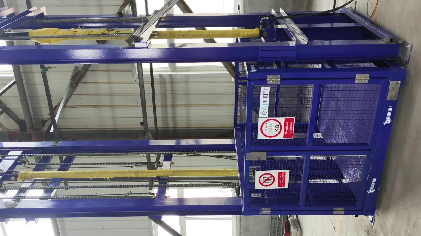 Cargo Lift for Nigerian Beverage Manufacturing Plant