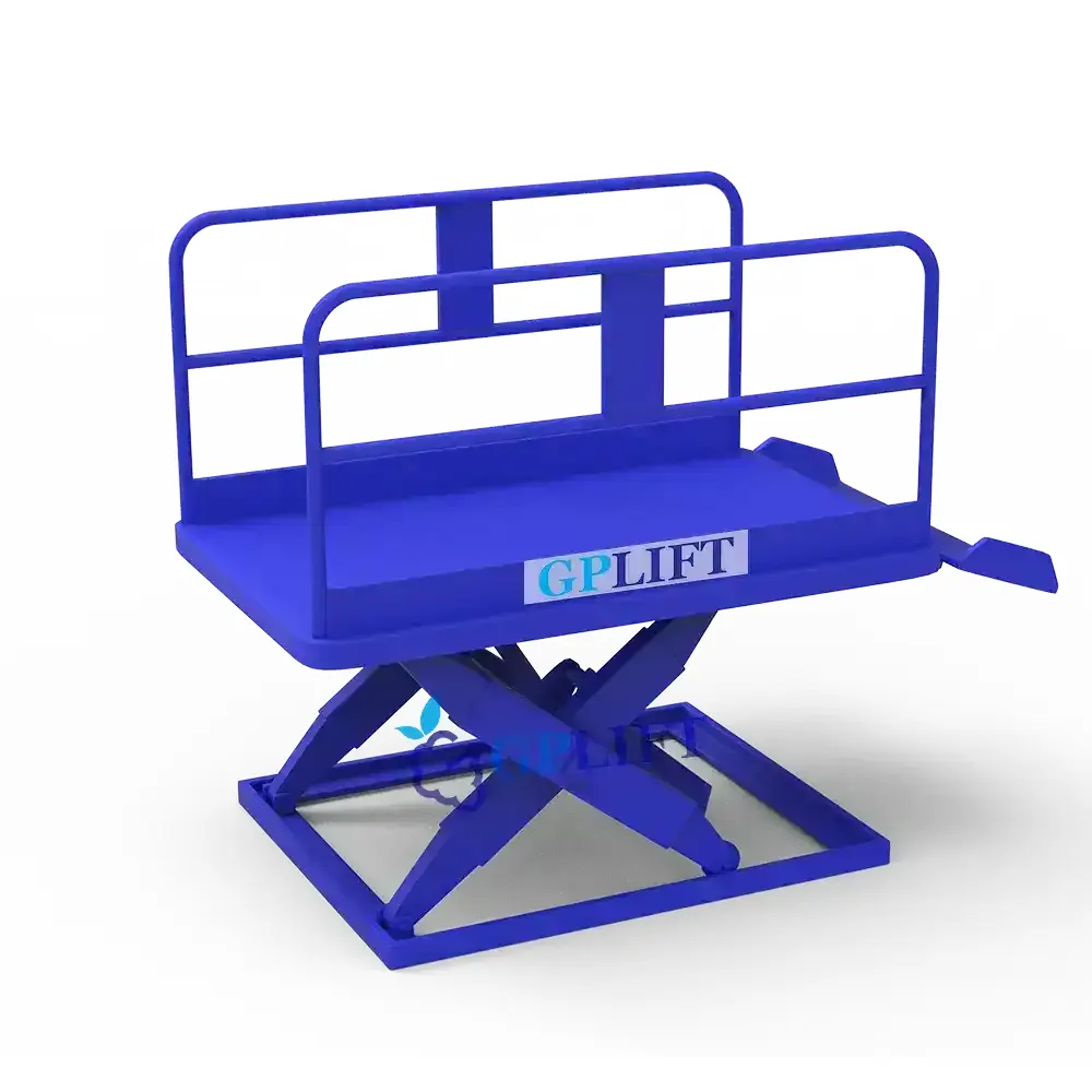 5-Ton Hydraulic Scissor Dock Lift for Philippine Manufacturing Plant