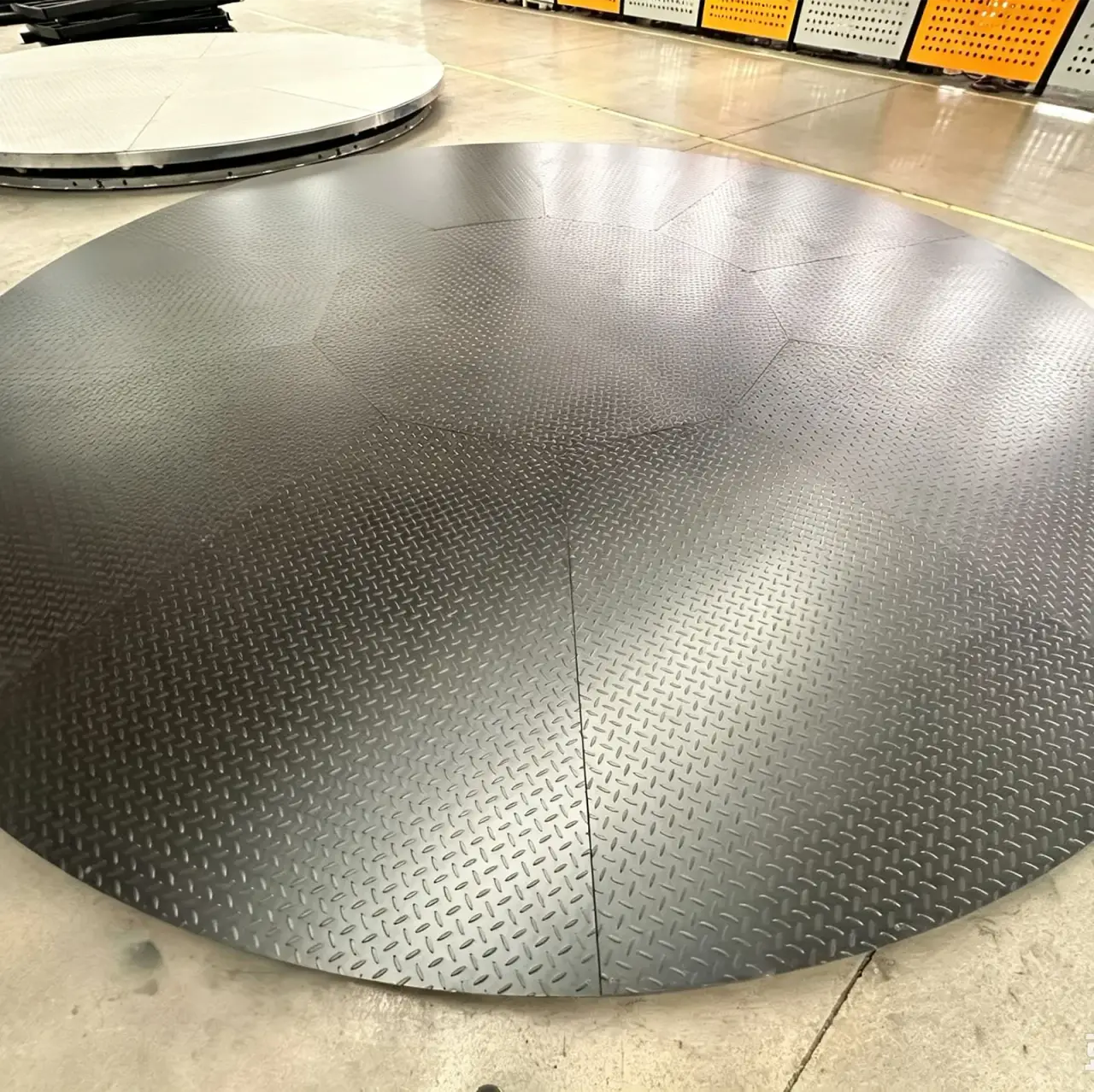 Underground Recessed Car Turntable for Luxury Villa in UAE